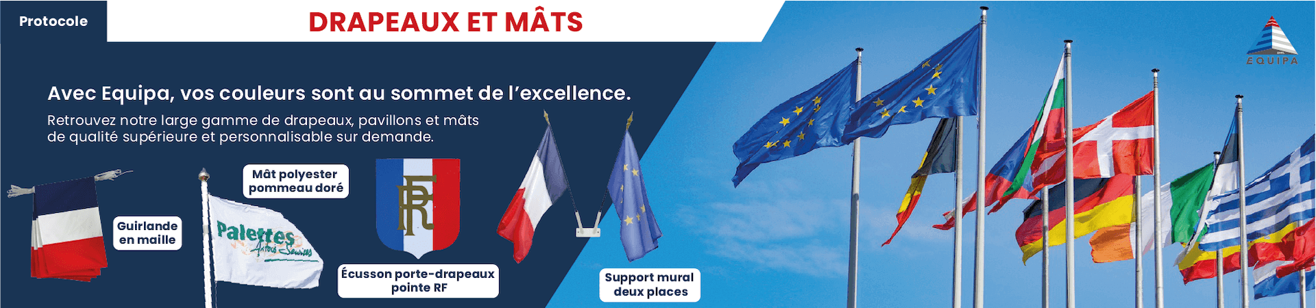 Supports promotionnels Equipa 1