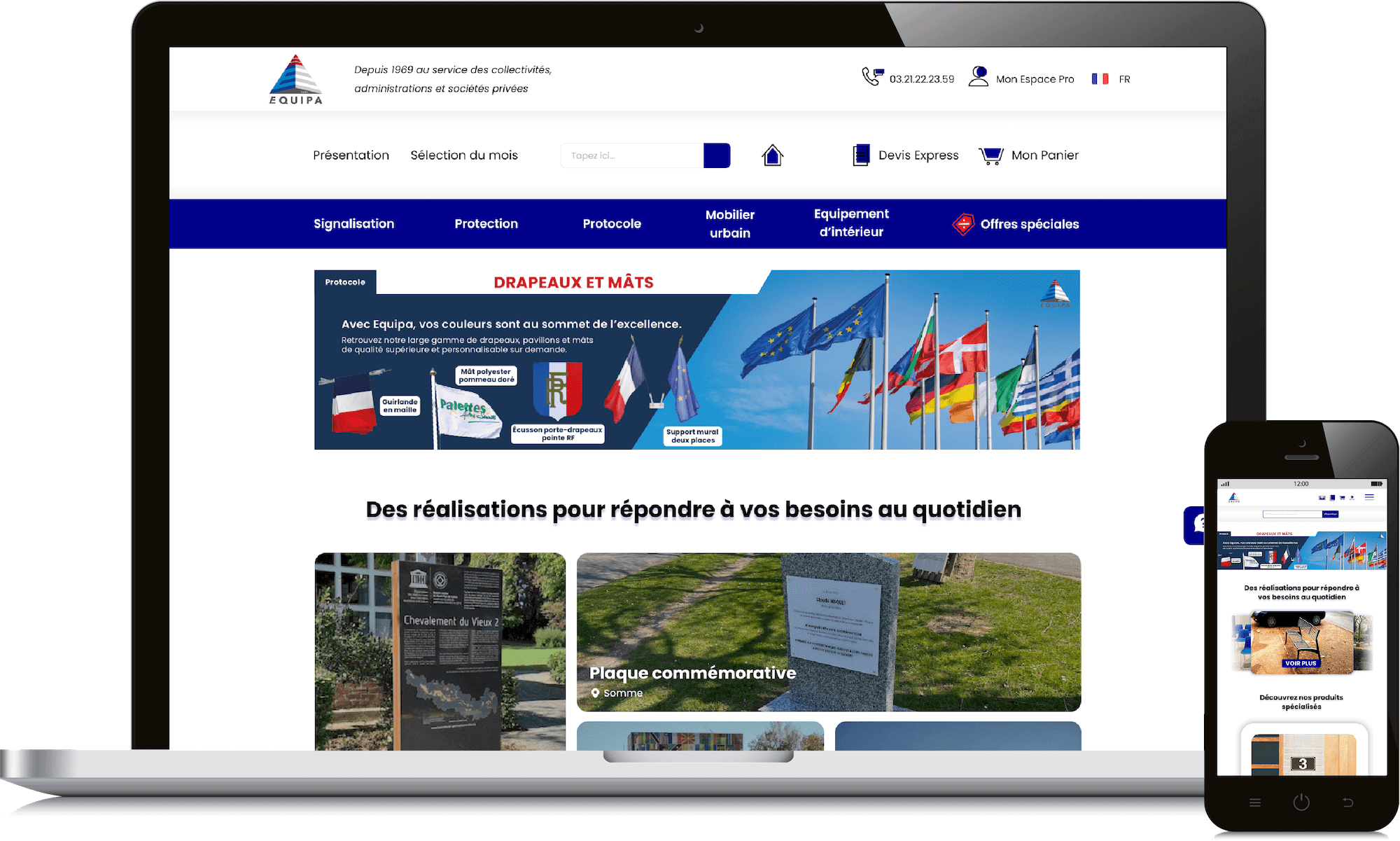 Refonte site web Equipa 3